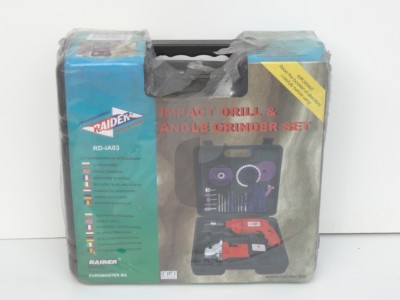 Бормашина + ъглошлайф 500W RIDER                                                                                                                                                                                                                                                                            